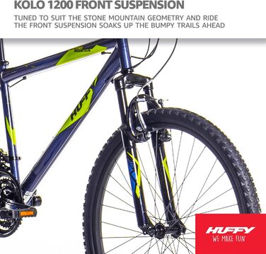 Велосипед Huffy Blue Stone, 66 см, 21 SPD, синій/фіолетовий