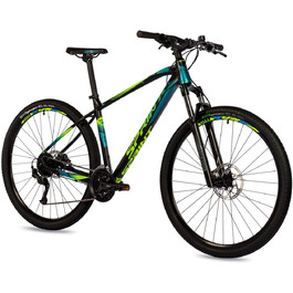 Гірський велосипед Airtracks 29 дюймів Чоловічий MTB Hardtail Apolon 27 швидкісний Shimano ALIVIO RD-M3100, SGS - ROCKSHOX Judy - Висота рами 48см і 52см - модельний рік 2024 52см (висота 180-190см)