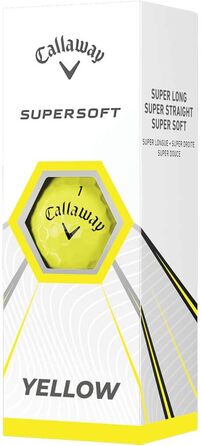 М'ячі для гольфу Callaway Supersoft 2021