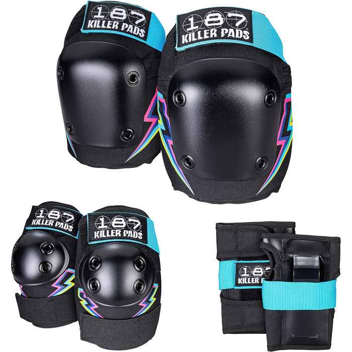 Дитяче захисне спорядження Захист Junior Six Pack XS Electric Bolt, 187 KILLER PADS