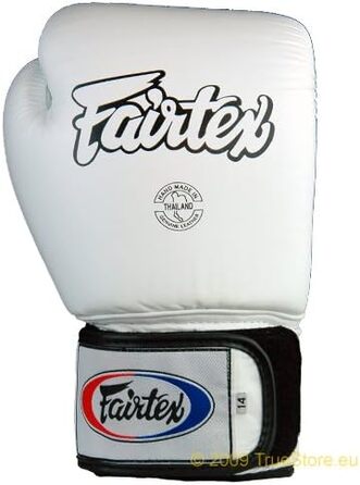 Шкіряні боксерські рукавички Fairtex щільного крою (BGV1) (чорні, 14 унцій)