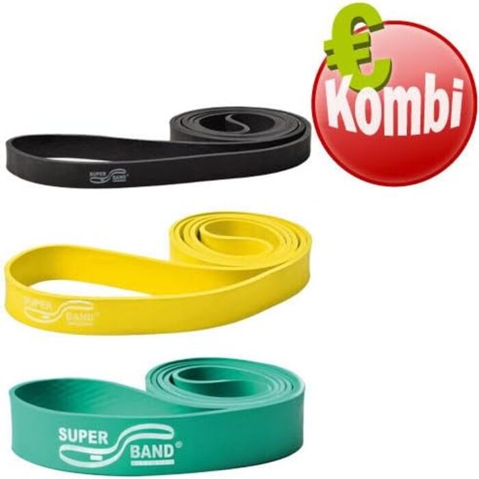 Розширювач Superband Kombi 2-4, стрічка-еспандер для підтягувань, фітнес-резинка для тренувань