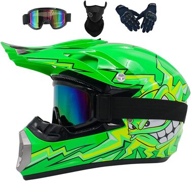 Дитячий мотокросовий шолом Fullface для MTB, чоловічий та жіночий інтегральний шолом для мотоциклів, Downhill, Enduro, ATV, крос- та оффроуд шолом