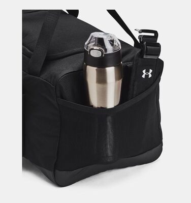 Спортивна сумка Under Armour унісекс, UA Gametime Duffle SM - чорний, білий, один розмір, чорний, tek beden, тренувальний