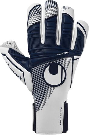 Рукавички Uhlsport Supergrip Hn 9.5 білі/сині для дітей і дорослих