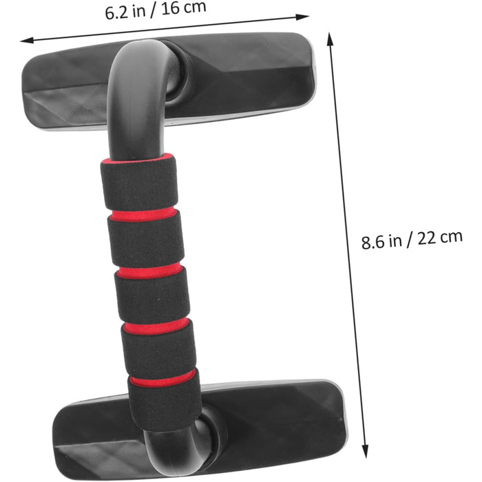 Підставка Тримач для віджимання Віджимання Пристрій для вправ для рук Тримач подушечки Пристрій для силових тренувань рук Домашня рамна підставка Фітнес-обладнання Пуш-ап бар ПВХ, 2 шт.