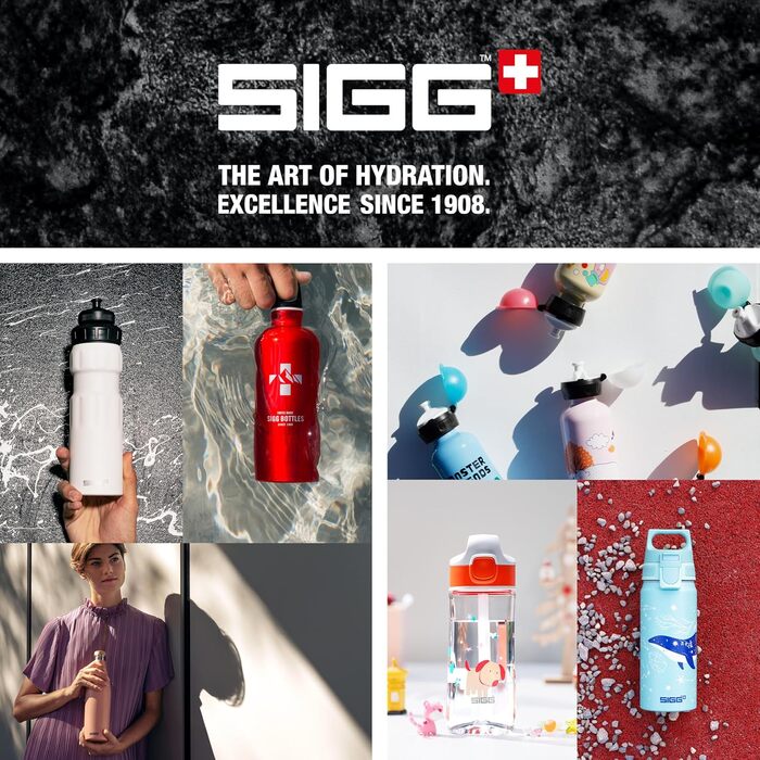 Пляшка SIGG Alu 0,6 л - герметична, без бісфенолу А, для газованої води