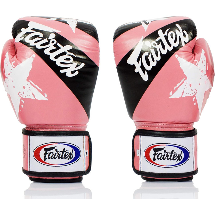 Боксерські рукавички Fairtex BGV1 Nation рожеві, 14 унцій