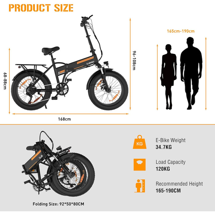 Чоловічий E-Bike 250 Вт 25 км/год Запас 90 км, 10 7-швидкісний РК-дисплей