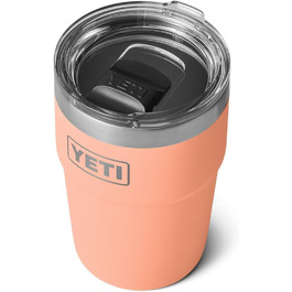 Кружка YETI Rambler з магслайдером, 16 унцій (Lowcountry Peach)