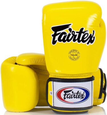 Боксерські рукавички Fairtex BGV1 жовті 12 унцій