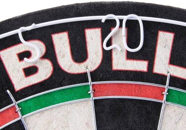 Дошка для дартсу Bulls Classic Щетина багатобарвна M