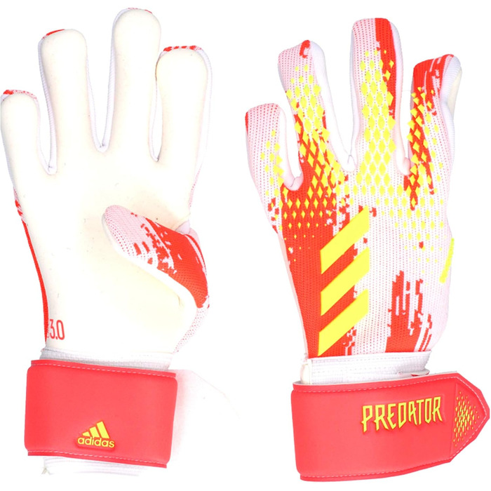 Воротарські рукавички Adidas Predator League, білі, розмір 8
