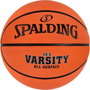 Баскетбольний м'яч на відкритому повітрі Spalding Varsity офіційний розмір 7, 29.5 (версія 2022, середній розмір 6, 28.5')