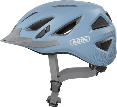 Велошолом ABUS Urban-I 3.0 з ліхтарем, козирком і магнітною застібкою для жінок і чоловіків