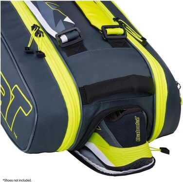 Тенісна сумка Babolat RHX6 Pure Aero сіра/жовта/біла для ракеток