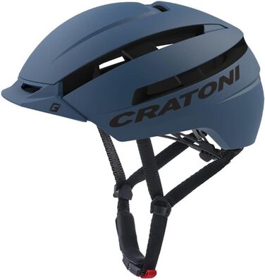 Електровелосипед Cratoni C-Loom 2.0 та шолом для міського способу життя M Blue Matt