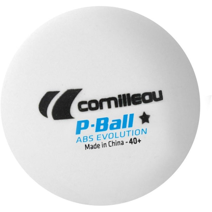 Кульки для настільного тенісу Cornilleau ITTF ABS Evolution пластикові