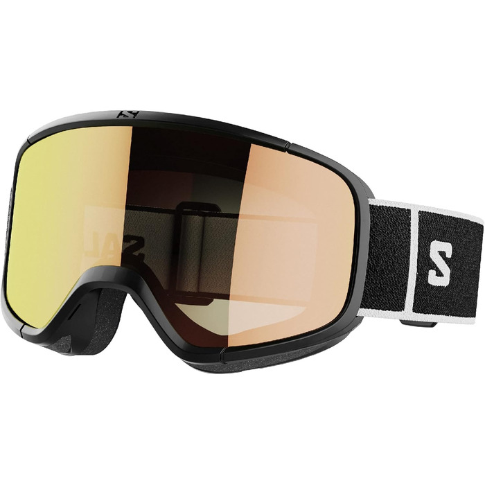 Окуляри Salomon Aksium 20 Photochromic Unisex Ski Snowboarding, відмінна посадка та комфорт, довговічність та автоматична оптимізація Vision NS Black