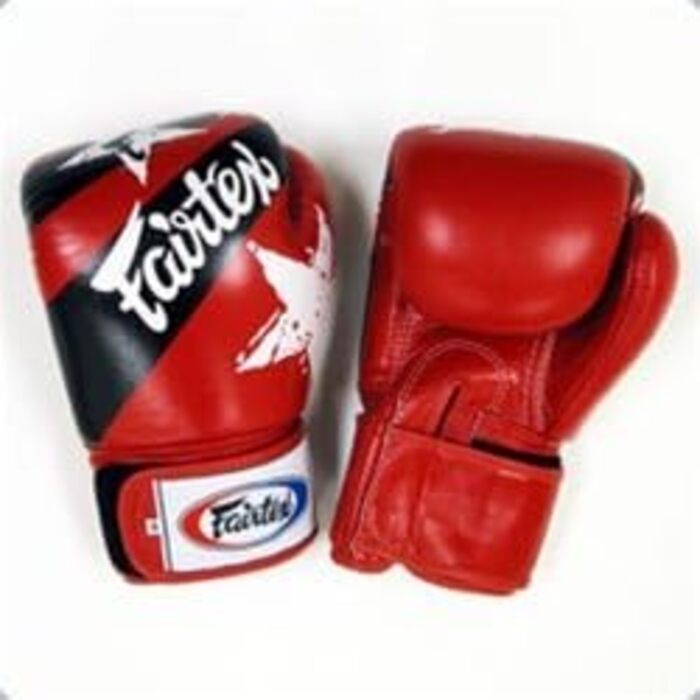 Рукавички Fairtex 'Nation', 473 г, червоні