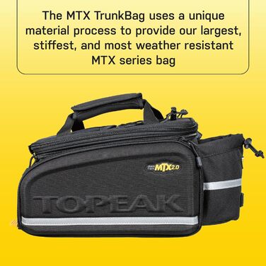 Сумка TOPEAK MTX DX для багажника, 12,3/22,6 л, 36x25x29 см