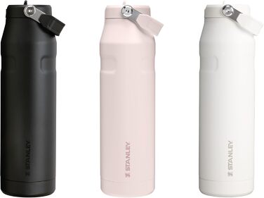 Термобутилка Stanley Flip Straw 2.0 з трубочкою 1,06 л, термочашка, 17 годин холод, 4 дні лід, BPA-free, не протікає, для авто, морозостійка