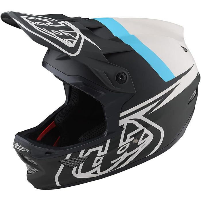 Шолом Troy Lee Designs D3 Fiberlite Slant Зелений M (56-57см)