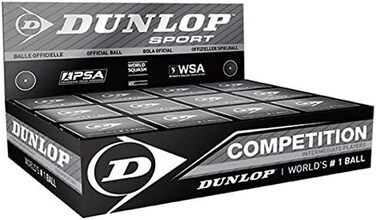 Коробка для сквошу Dunlop Competition (12 м'ячів, одна точка)