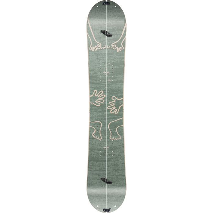 Сноуборд Nitro Women's Volta Board'23 All Mountain Freeride Directional Splitboard (145, багатокольоровий)