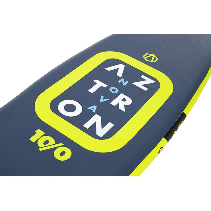 Надувна SUP-дошка AZTRON Nova Compact 305x81x15 см, жовто-сіра, для дорослих