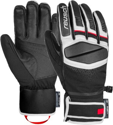 Рукавички Reusch 9.5 чорні/білі/вогненно-червоні