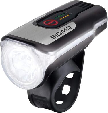 Переднє велосипедне LED світло SIGMA Aura 80, 80 Люкс, StVZO, акумуляторне, 4 режими, 90 м