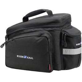 Велосумка KLICKfix Rackpack 2 для багажника Racktime, чорна, 35x24x23 см