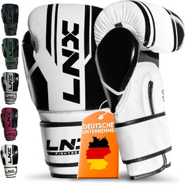 Боксерські рукавички LNX Performance Pro 10/12/14/16 унцій для боксу, кікбоксингу, муай-тай, ММА, єдиноборств