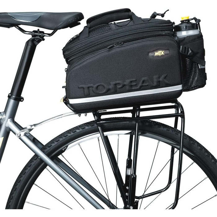 Сумка Topeak Frame MTX TrunkBag DX з кліткою, чорна, 36x25x21.5-29 см