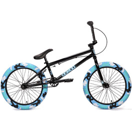 Велосипедний камуфляж Jet BMX Block BMX Freestyle 20 Gloss Black з синім камуфляжем