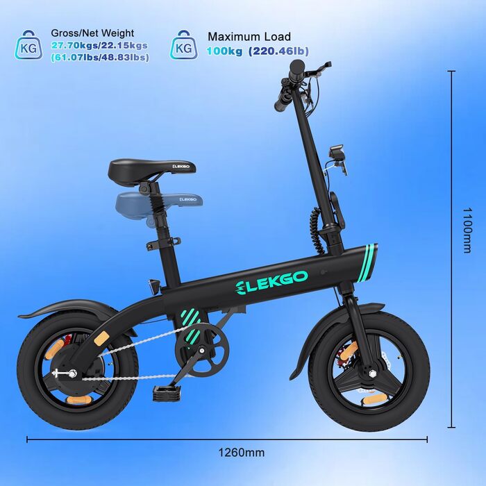 Електровелосипед ELEKGO 14