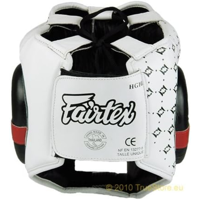 Захист голови Fairtex Spuer Sparring HG10, білий/чорний, M