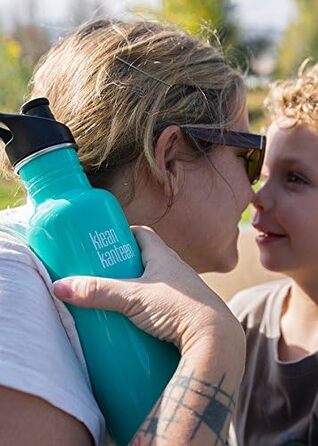 Класична пляшка для води Klean Kanteen, нержавіюча сталь, приливний басейн, один розмір