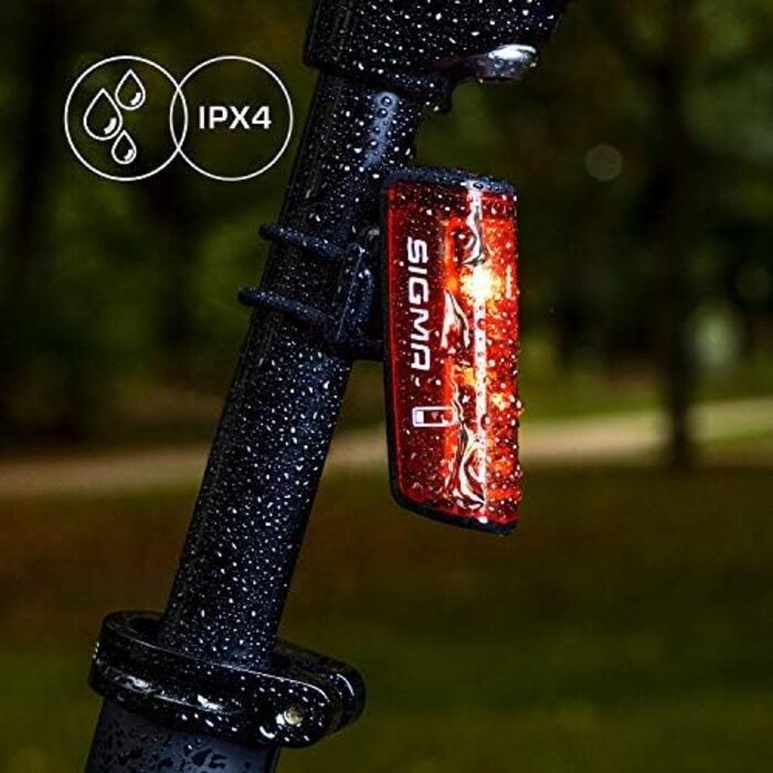 Світлодіодний набір для велосипеда SIGMA Aura 80 та BLAZE: переднє і заднє світло з акумулятором, гальмівною функцією, захистом від вологи, StVZO, USB-зарядка