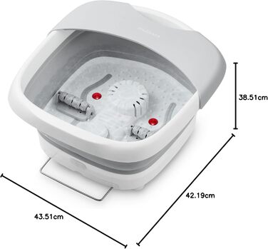 Ванна для ніг Medisana FS 300 з масажем, підігрівом і збереженням тепла