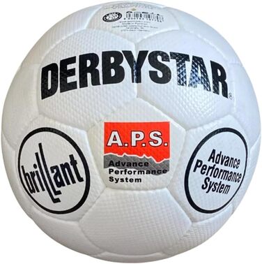 Професійний футбольний м'яч Derbystar Brilliant APS Retro, розмір 5, для змагань