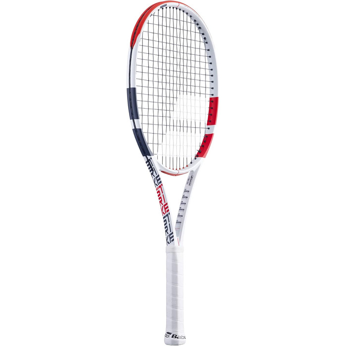 Ракетка Babolat Pure Strike 100 U NC (біло/черв/чорна, 36)