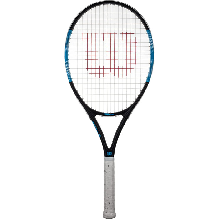 Ракетка для дорослого тенісу Wilson Ultra Elite 105 (доступна в розмірах рукоятки від 1 до 4) (ручка 1 (4 1/8 дюйма), чорна, синя, біла