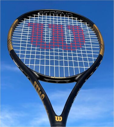 Ракетка для дорослих Wilson Serena Elite 103, чорна/золота ручка 1 (4 1/8')