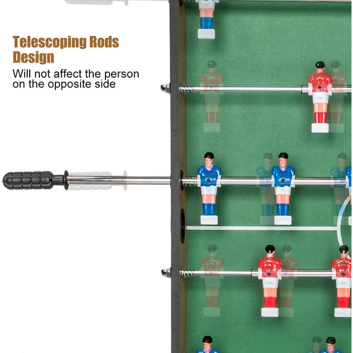 Складаний стіл HLC 4FT, настільний футбол для дітей та сім'ї