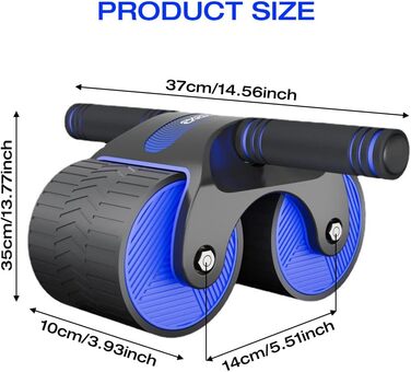 Колесо для преса CLIUNT AB Wheel з автовідскоком синє