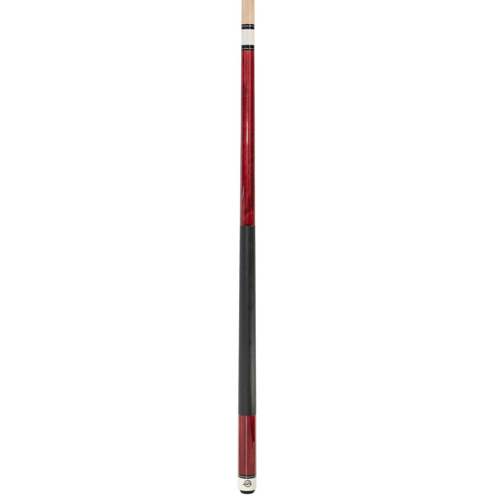 Серія Hardy Pool Billiard Cue Uni, більярдні киї з 2 предметів із ручкою зі штучної шкіри, довжина кия 147 см, багатошарова професійна клейка шкіра 12,5 мм, пряжка з нержавіючої сталі, червоний, синій, сірий, чорний