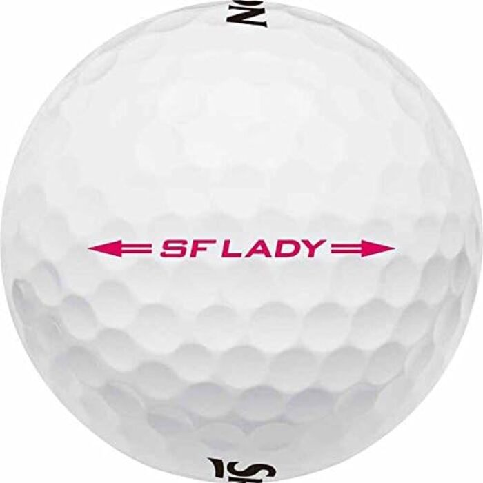 М'ячі для гольфу Srixon SoftFeel Lady, 2 шари, білі