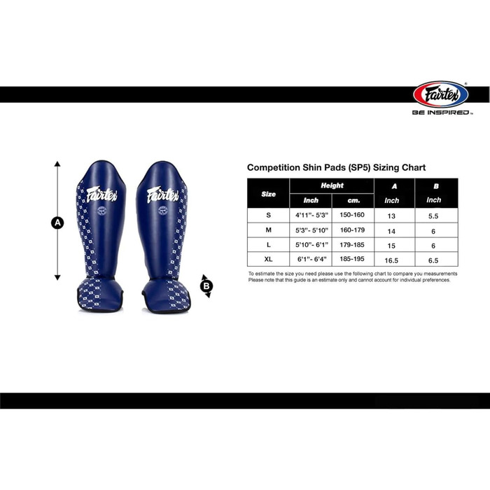 Захист гомілки Fairtex SP5 для Муай Тай – універсальний, легкий, міцний, для чоловіків, жінок і дітей, розширений захист від болю під час тренувань та спарингів
